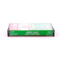 Cassette Tape Vintage Jerry Vale Just For You JVC-1 Beautiful Music Company 1991