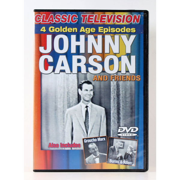 DVD Johnny Carson and Friends Slim Case 4 Golden Age Episodes 2006 GUARANTEED