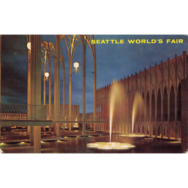 Postcard Seattle World's Fair Vintage Chrome Unposted 1939-1970s