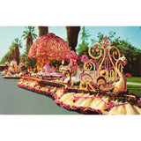 Postcard Tournament of Roses Parade, Pasadena, California Chrome Unposted
