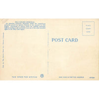 Postcard Will Rogers Memorial Cheyenne Mt. Colorado Springs Colorado N-140 Vintage Linen Unposted 1930-1950