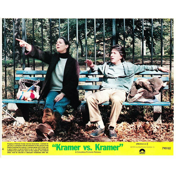 Vintage Dustin Hoffman Kramer vs. Kramer 1979 Movie Promo Lobby Card