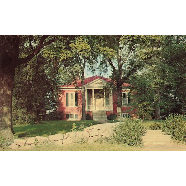 Postcard Farmington Historic Ante Bellum House, Louisville, Ky. Chrome Unposted 1939-1970s