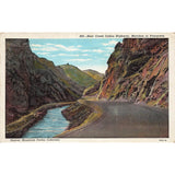 Postcard Bear Creek Canon Highway Morrison to Evergreen Denver Mountain Parks Colorado 309 Vintage White Border Posted 1917-1929
