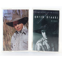 Garth Books Cassette Tapes Lot Of 2 Vintage Music No Fences, Garth Brooks 1990s