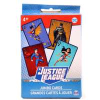 Playing Cards Justice League and Spiderman 2 Packs Jumbo Playing Cards 54 Card Deck