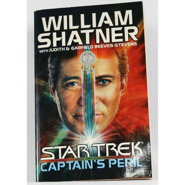 Vintage Star Trek Book Star Trek Captain's Peril 2002 Pocket Books Paperback