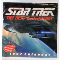 Vintage Star Trek Calendars From 1997 Two Calendars Star Trek & Star Trek TNG Factory Sealed