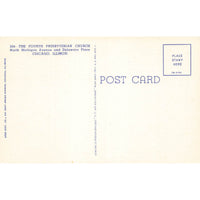 Postcard The Fourth Presbyterian Church, Chicago, Ill. Linen Unposted 1930-1950
