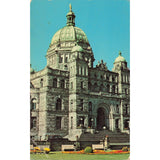 Postcard Parliament Buildings, Victoria, B.C. Vintage Chrome Posted 1939-1970s