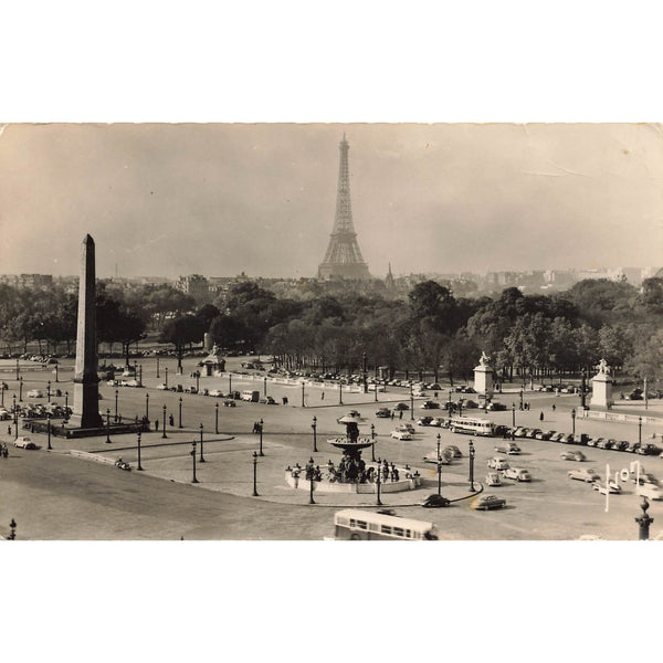 Postcard Paris En Flanant Vintage RPPC Posted