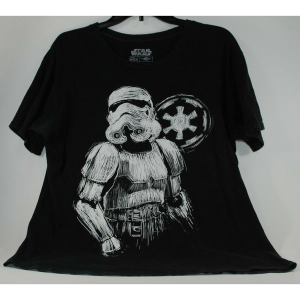 Star Wars T Shirt Imperial Stormtrooper Sketch Authentic Licensed Men's Medium