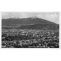 Postcard Innsbruck Geg. Süden mit Patscherkofel Vintage RPPC Unposted