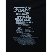 Men's T-Shirt Size Medium Black Star Wars Smugglers Bounty Muftak Wanted Funko GC