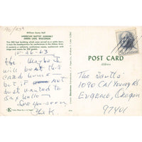 Postcard William Corey Hall, American Baptist Assembly, Green Lake, WI Posted 1939-1970s