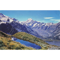 Postcard Mt. Cook (12,349ft), South Island, N.Z.  Chrome Posted 1939-1970s