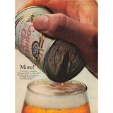 Magazine Advertisement Country Club Malt Liquor 1967, Vintage Wall Art, Wall Decor, Man Room