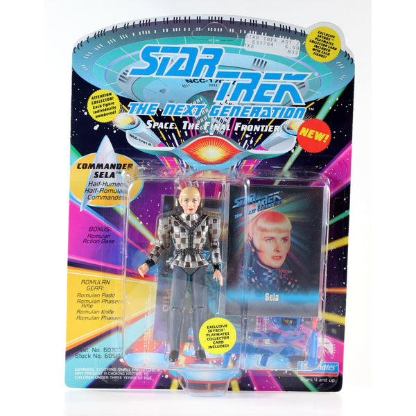 Action Figure, Star Trek Next Generation 6070-6056 Commander Sela Space Cap