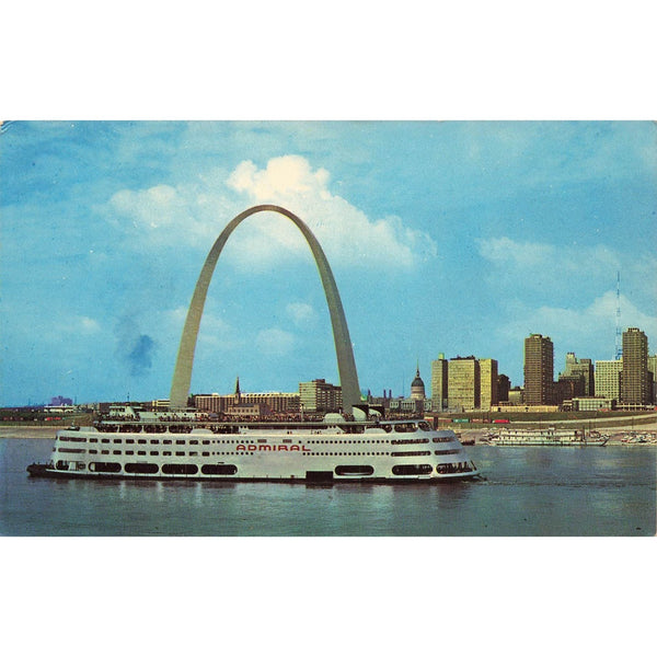 Postcard Saint Louis The Gateway To The West Vintage Chrome Unposted 1939-1970s