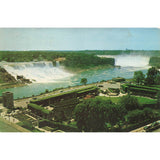Postcard General View Of Niagara Falls Vintage Chrome Unposted