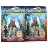 Star Military Action Figure Heroes Lot Of 2 Weapons and Packs Sealed Packs