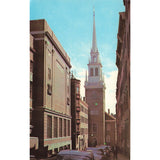Postcard Old North Church, Boston, Mass. Vintage Chrome Unposted 1939-1970s