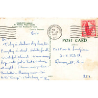 Postcard Charlotte Amalie, St. Thomas, Virgin Islands Vintage Chrome Posted 1939-1970s
