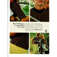 Vintage Magazine Ad Yamaha Motorcycles 1960s, Wall Art, Wall Decor, Man Room, Whisky Ad,