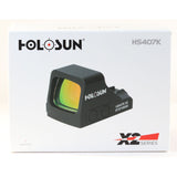 HOLOSUN HS407K-X2 Classic Reflex Red Dot Only Sight FACTORY NEW