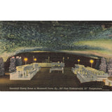 Postcard Snowball Dining Room In Mammoth Cave, Mammoth Cave National Park Vintage Linen Unposted
