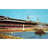 Postcard Churchill Downs Louisville KY Vintage Chrome Unposted 1939-1970s