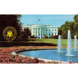 Postcard The White House Vintage Chrome Unposted 1939-1970s