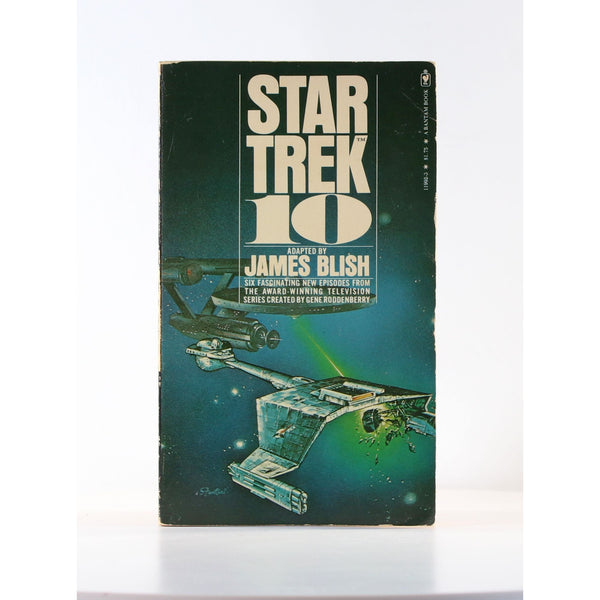 Vintage Star Trek Book Star Trek No 10 By James Blish, 1978 Paperback