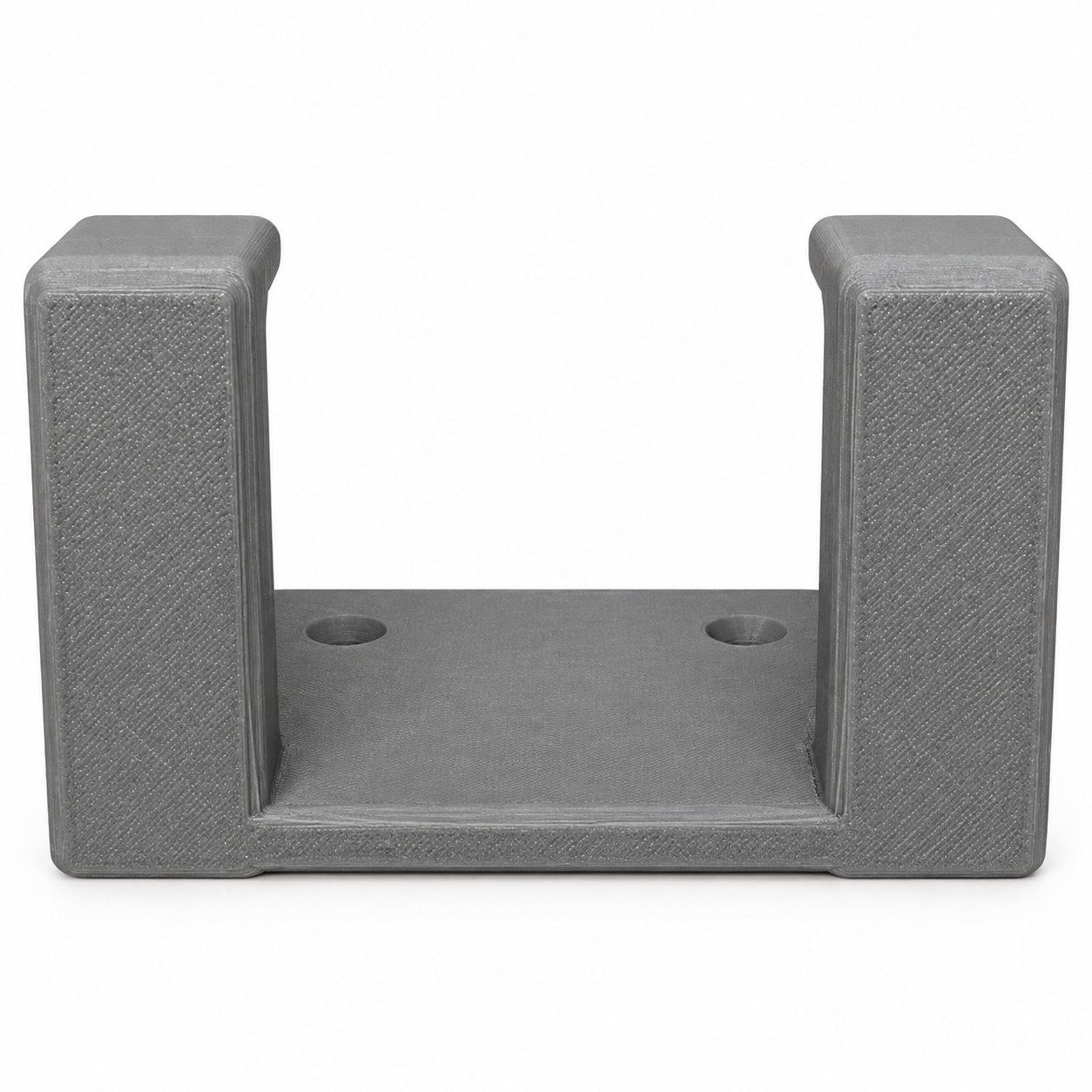 Cadwell StimTroller Plus Holder – 3D Printed Wall or Cart Mount – Gray PETG - Image 2