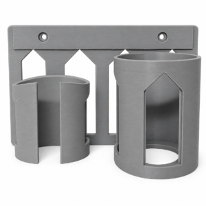 L14-4 Ultrasound Probe & Gel Bottle Holder – Gray PETG