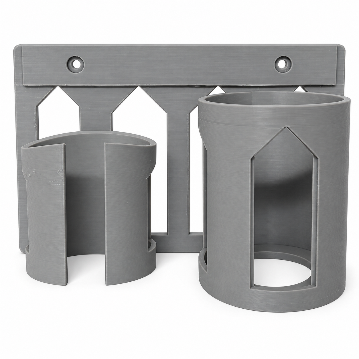 L14-4 Ultrasound Probe & Gel Bottle Holder – Gray PETG
