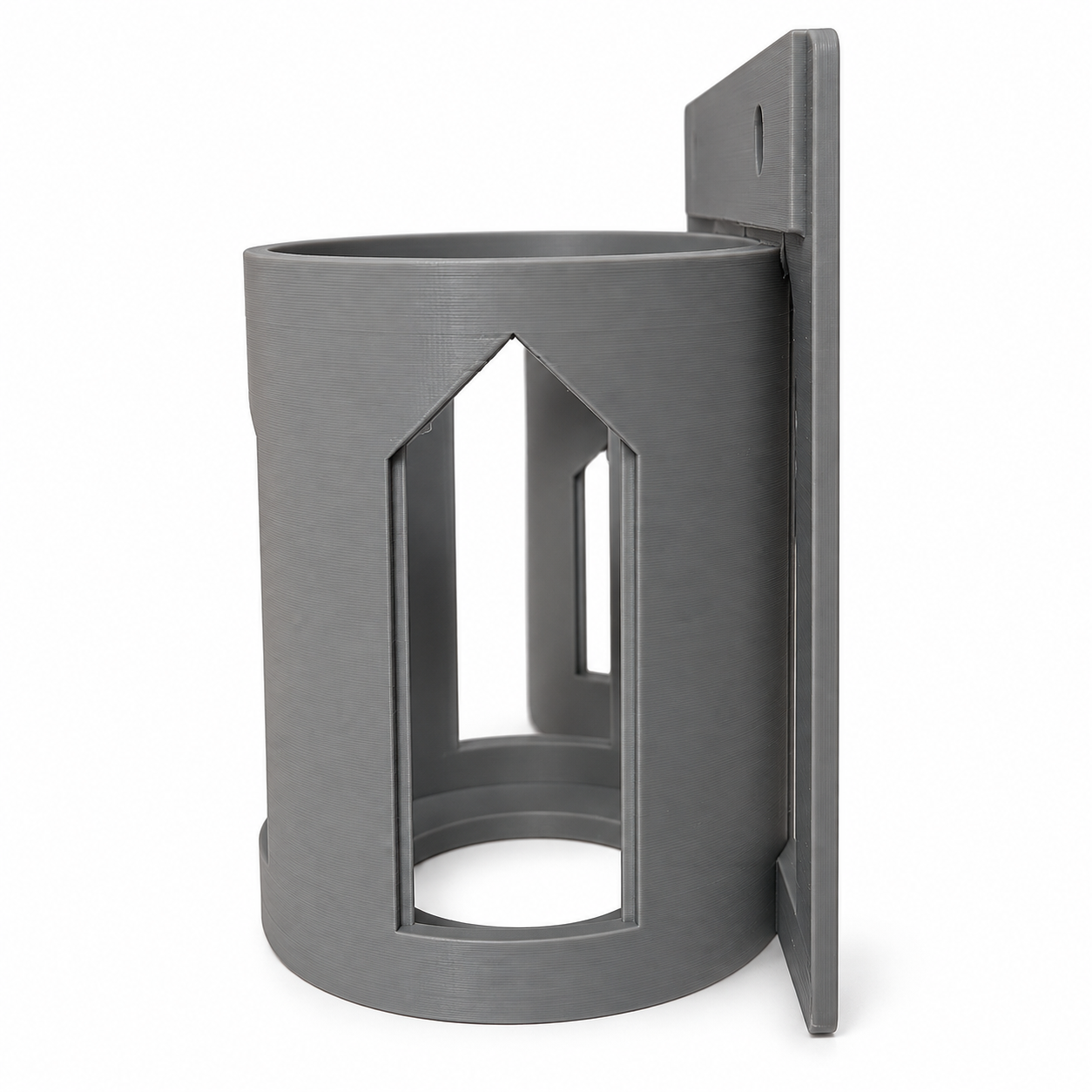 L14-4 Ultrasound Probe & Gel Bottle Holder – Gray PETG - Image 5