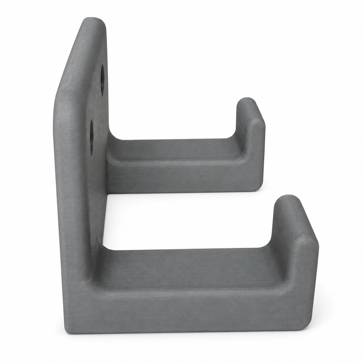 Cadwell StimTroller Plus Holder – 3D Printed Wall or Cart Mount – Gray PETG - Image 5