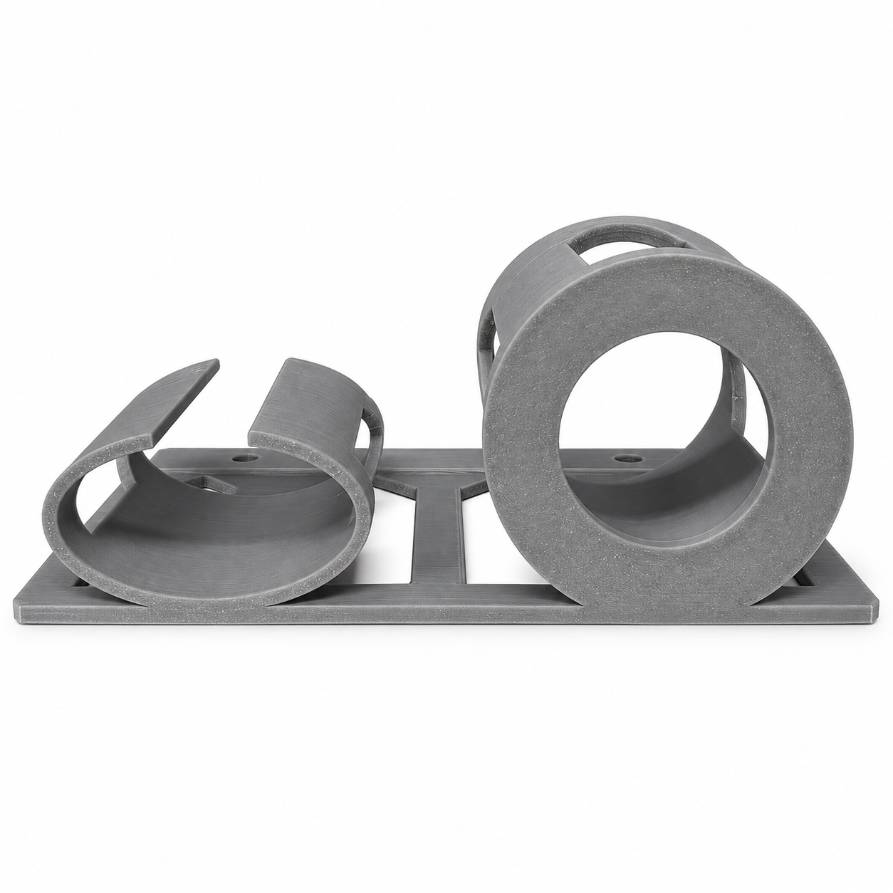 L14-4 Ultrasound Probe & Gel Bottle Holder – Gray PETG - Image 6