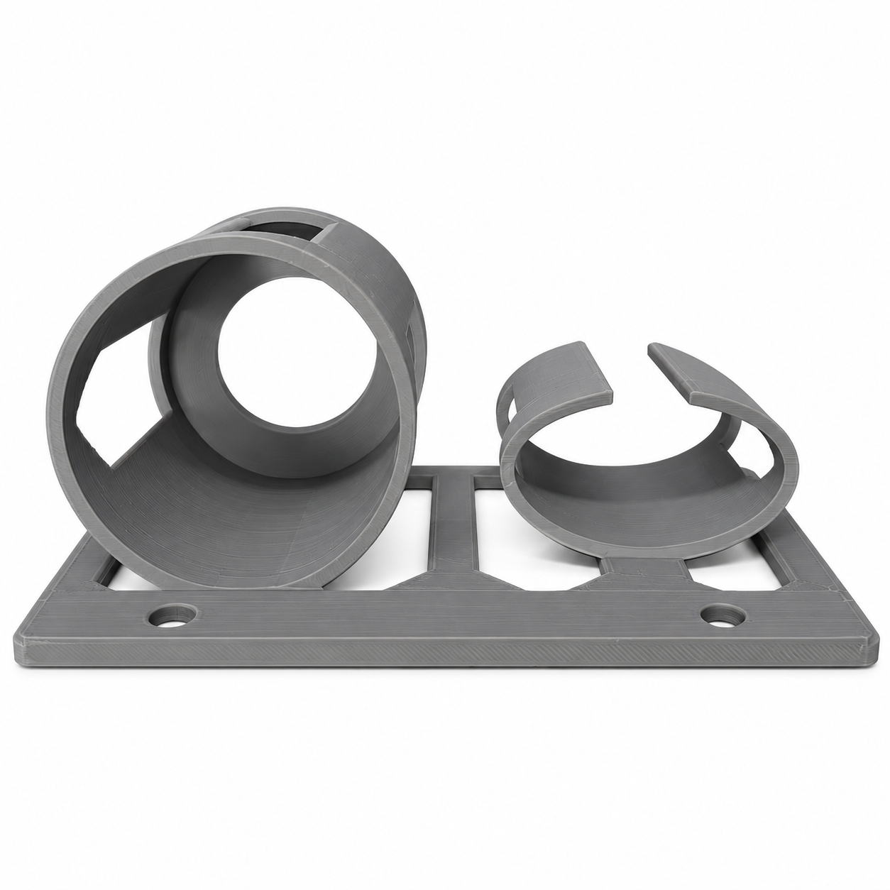 L14-4 Ultrasound Probe & Gel Bottle Holder – Gray PETG - Image 7