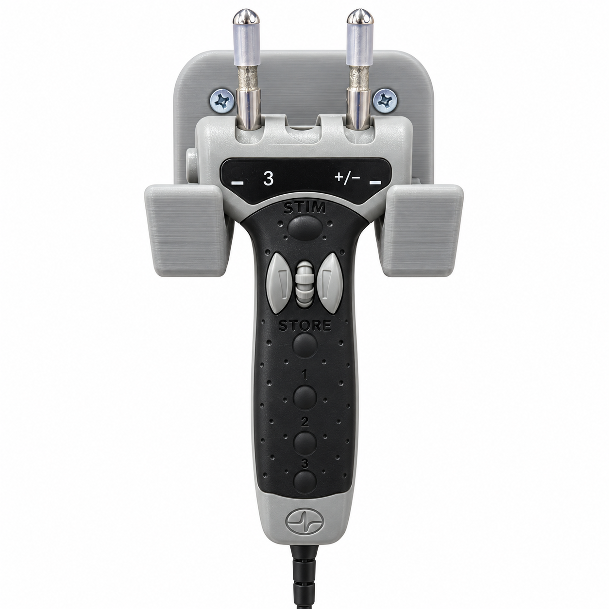 Cadwell StimTroller Plus Holder – 3D Printed Wall or Cart Mount – Gray PETG - Image 7