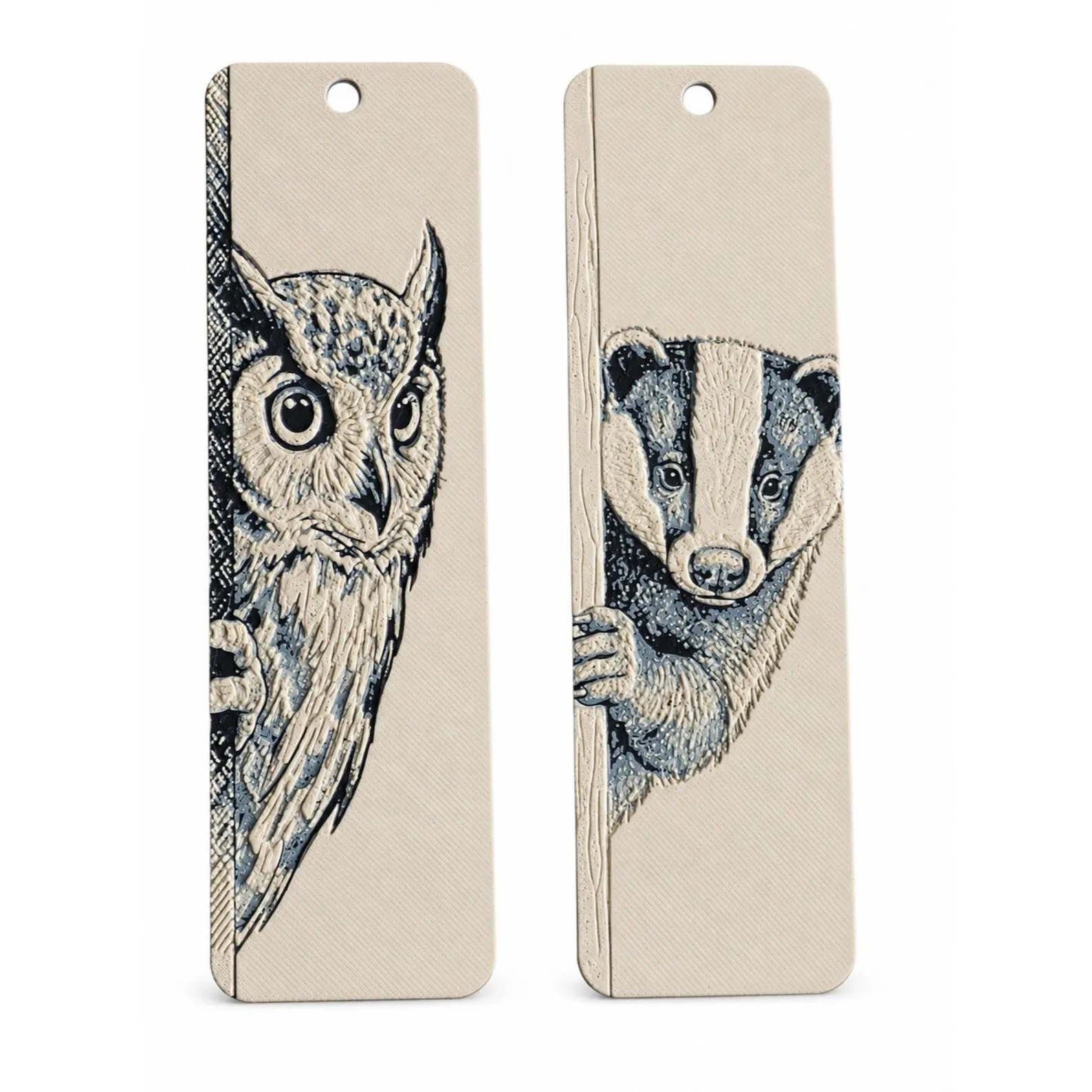 3D Printed Cat Bookmark Set – Cute Kitten Bookmarks for Book Lovers