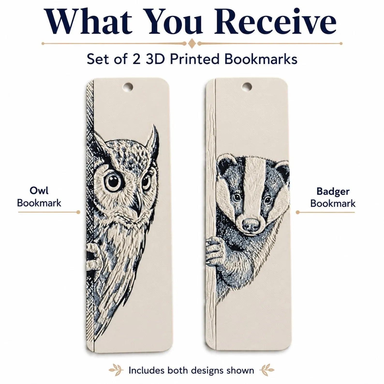 3D Printed Cat Bookmark Set – Cute Kitten Bookmarks for Book Lovers - Image 8