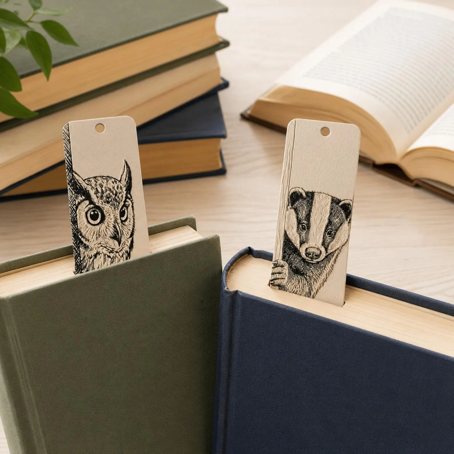 3D Printed Cat Bookmark Set – Cute Kitten Bookmarks for Book Lovers - Image 3